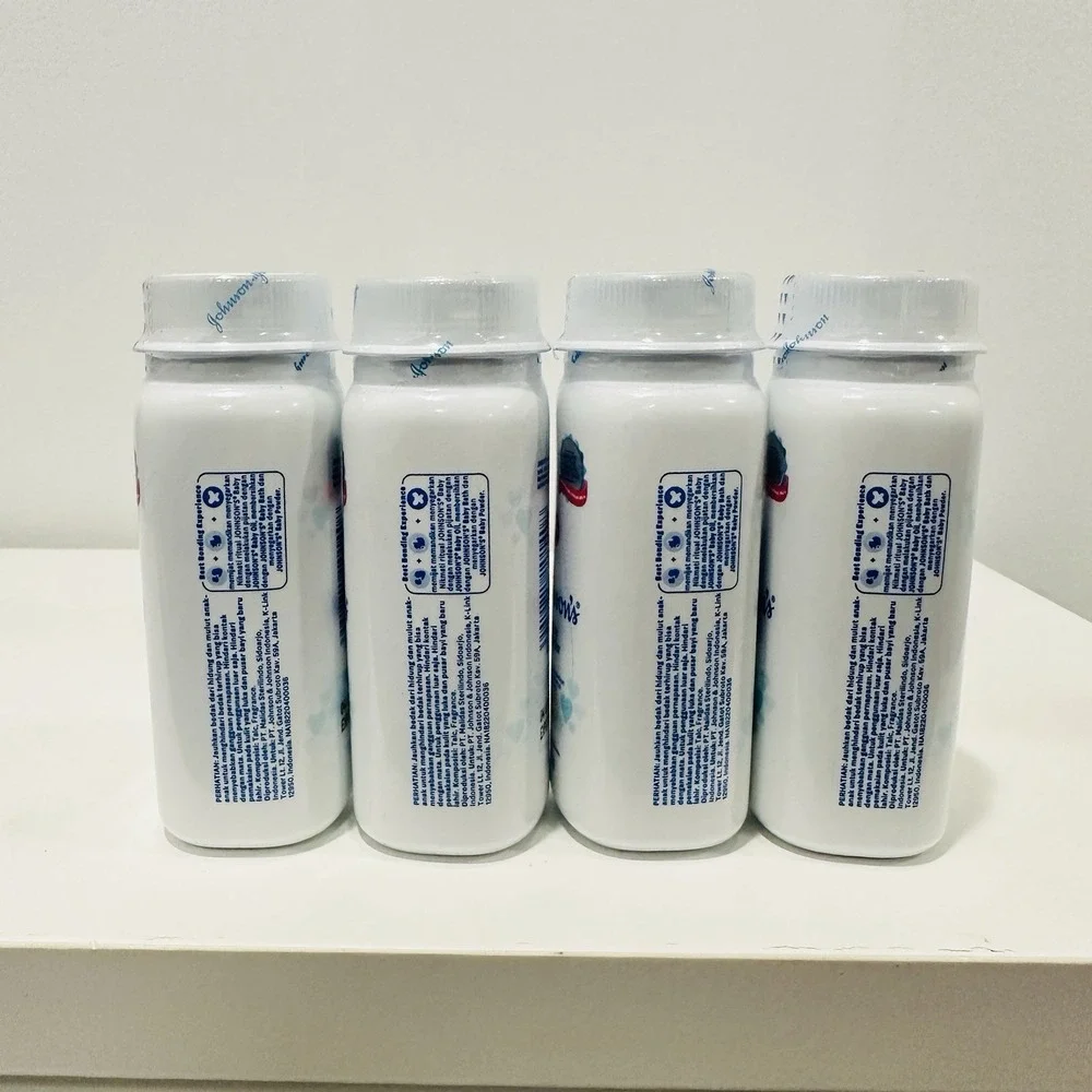 X4 MINI Johnson's Baby Powder Silky Soft Skin W/ Talc Hypoallergenic 1.8oz (50g)
